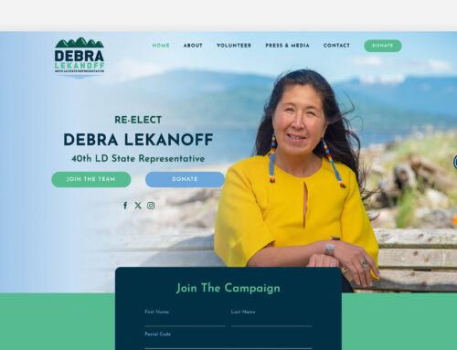 Debra Lekanoff Campaign Website