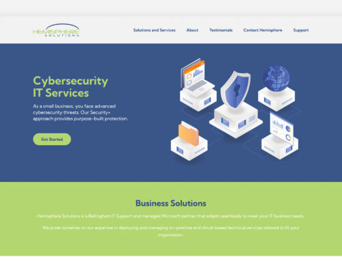 Hemisphere Solutions IT Website Design and Development