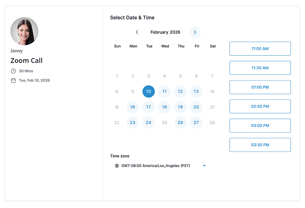 Calendar and Scheduling
