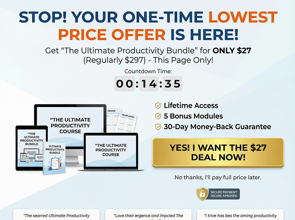 The Main Offer